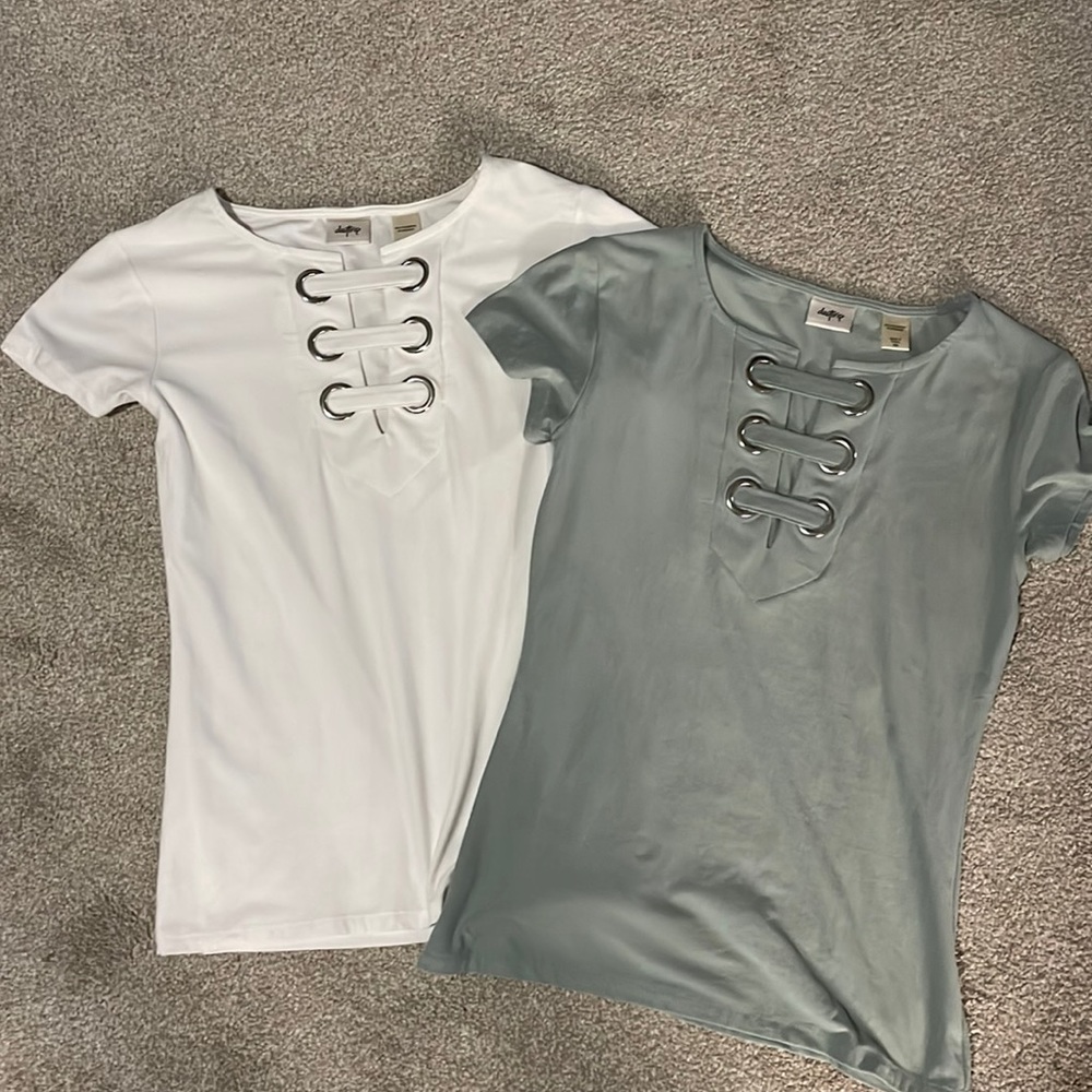 Bundle of two womens short sleeve Daytrip shirts size XS